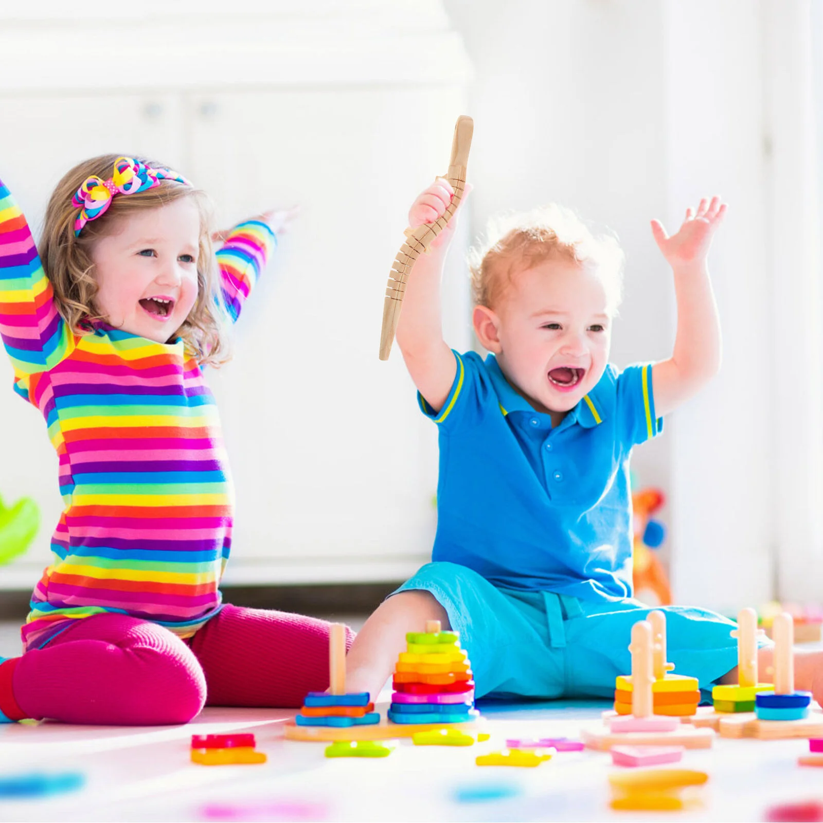 

5 Pcs Accessories Unfinished Wood Animal Toy Blank Realistic Lizard Animals Kids Small Wooden DIY Learning Child