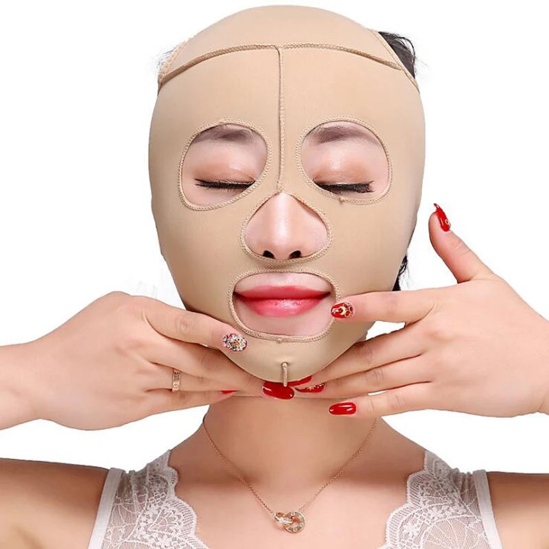 

Full Face Lift Mask Thin face Tools Health Care Massage Slimming Facial Massage Bandage S/M/L/XL Lift-up Chin V Face Shaper