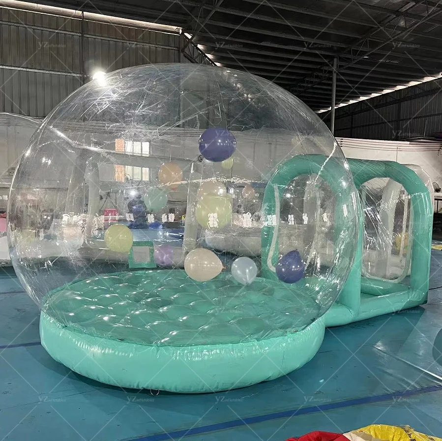 Бассейн с мячами коммерческий надувной Bubble House для детей большой дешевый дом