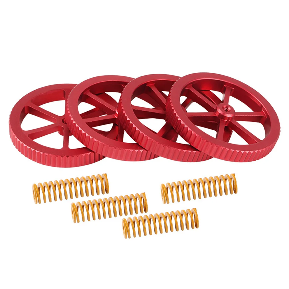 

4PCS Practical Sturdy Metal 3D Parts Leveling Nut for Heated Bed