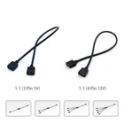 Интерфейс материнской платы 3PIN  4PIN AURA RGB разветвитель адресуемый D-RGB SYNC Hub Удлинительный кабель для передачи данных для ASUS GIGABYTE MSI