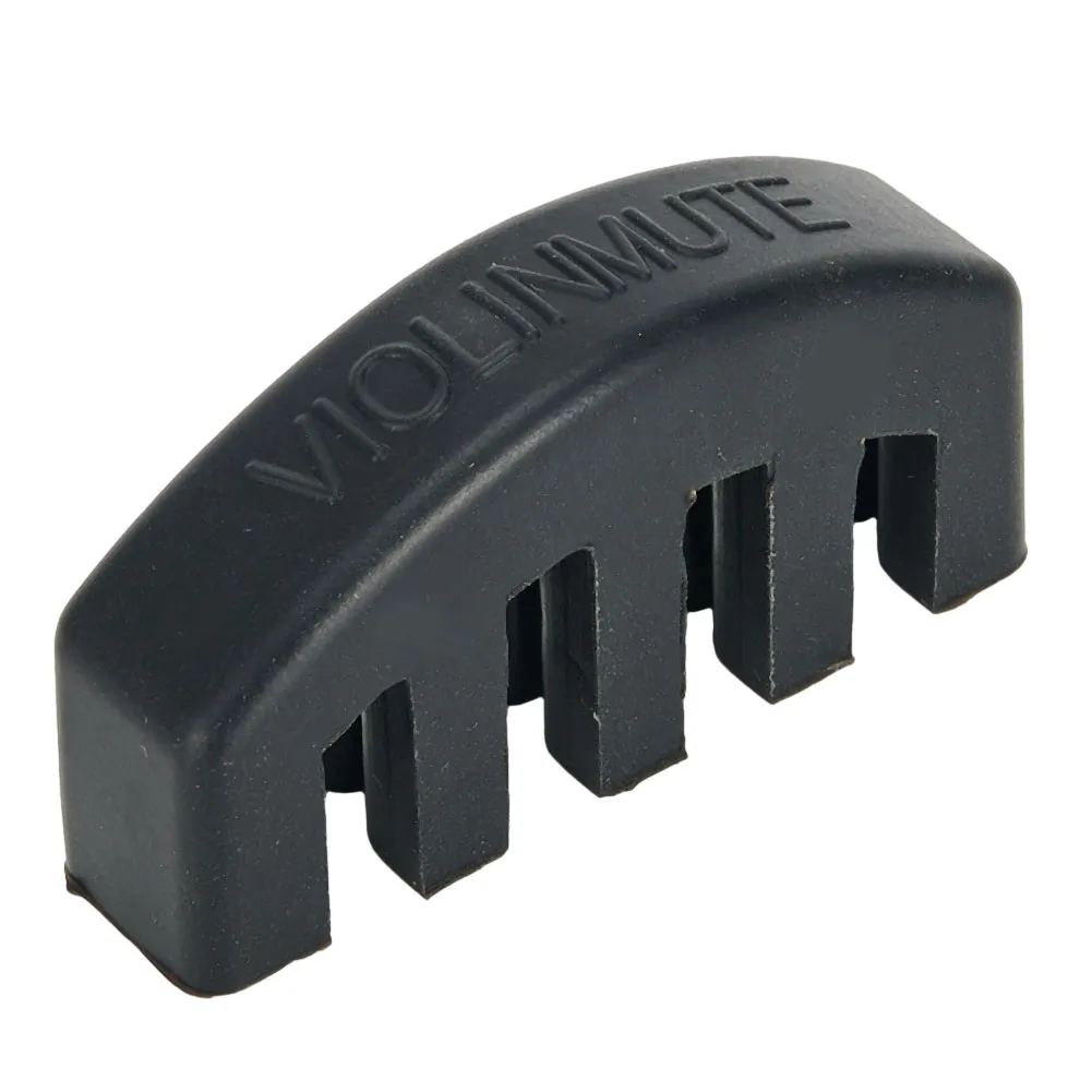 

High Quality Violino Rubber Silencer Violin Mute 5.2 X 2.2cm Accessories For 4/4 3/4 1/2 Practice Useful Portable Nice