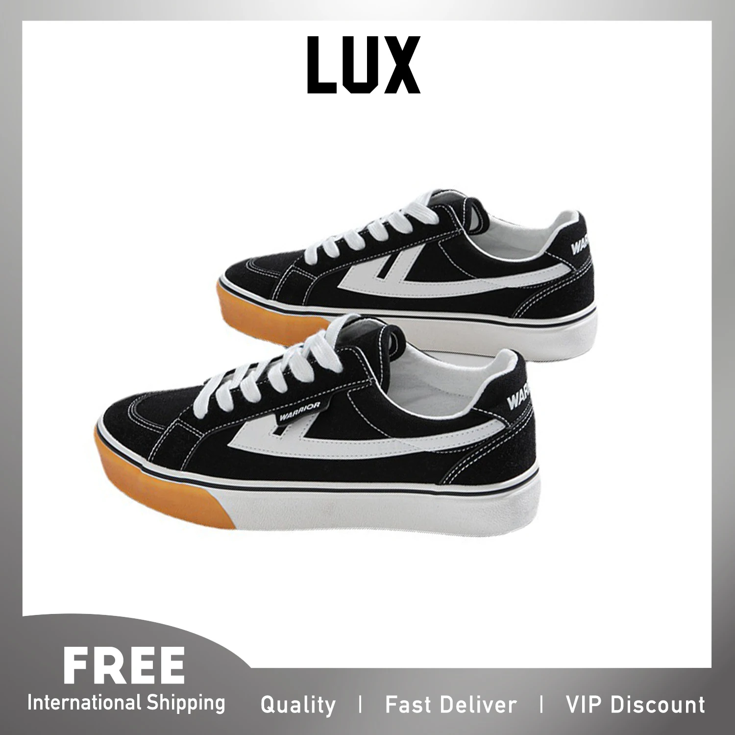 

Lux Summer New Trendy Style Street Fashion Classic Skate Boarding Sneakers for Women Men Sporty Shoes for Couple