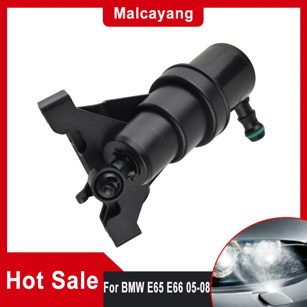 

Car Styling Headlamp Headlight Water Spray Nozzle Washer Actuator 61677137401 61677137402 For BMW E65 E66 2005-2008 LH=RH