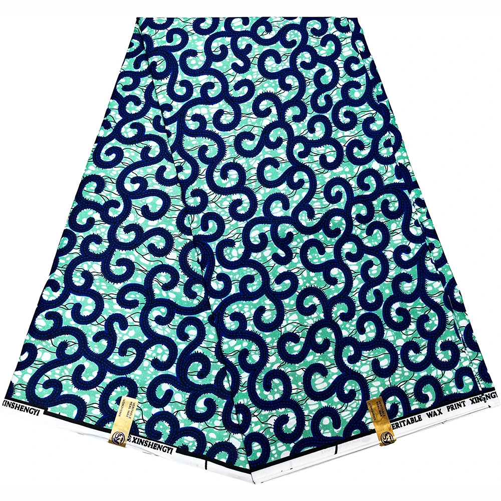 Hollandaise восковая африканская ткань высокого качества Анкара настоящая ручной