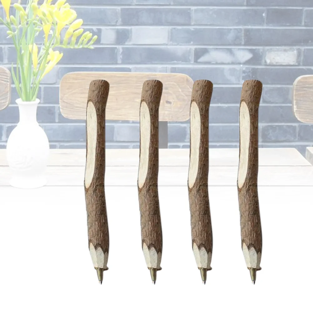

Pen Ballpoint Pens Bark Writing Student Rollerball Supply Signature Oil Stationery Hand Goodiefiller Party Favor Funny Tree3D