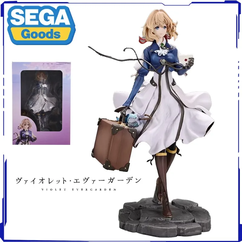 25 см фиолетовый Evergarden аниме сборка оригинальная фигурка экшн-модель украшения