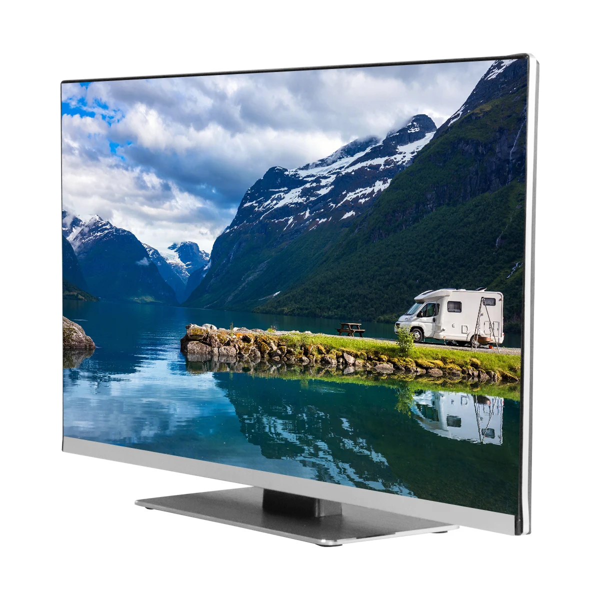 

Super Slim Full HD 12V Televisor Smart TV DVD Frameless Caravan TV