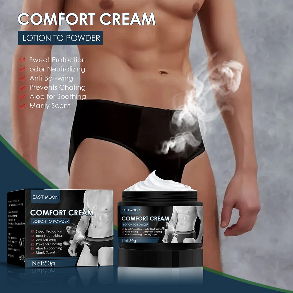 

Antiperspirant & Deodorant Cream Keep Man Parts Fresh Anti-Chafing Sweat Defense Man Parts Ball & Crotch Deodorant Health99