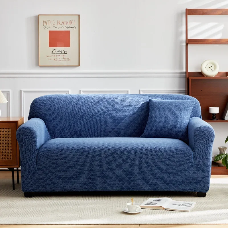 Эластичный чехол для дивана Jacquard из полиэстера