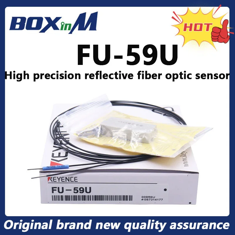 Новый оригинальный высокоточный светоотражающий оптоволоконный датчик FU-59U