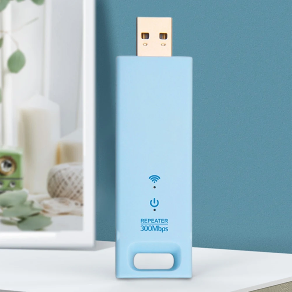 

Портативный усилитель-повторитель Wi-Fi, USB 2,0, 2,4 ГГц, 300 Мбит/с