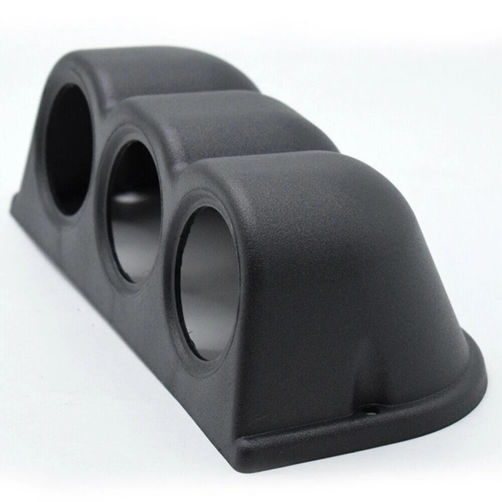 

Gauge Pod High Quality Instrument Mounting Bracket 2in 3 Hole 52mm ABS Plastic Black Durable Holding Automobile Gauge