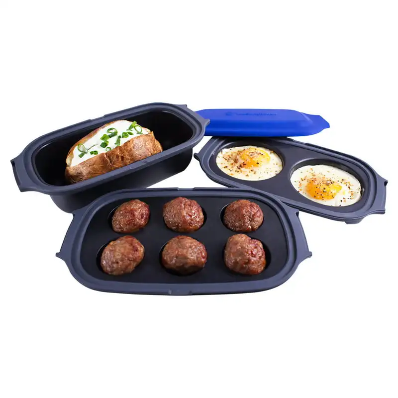 

Westinghouse Multi-Cookware for Microwave Pans, 3-Piece Set