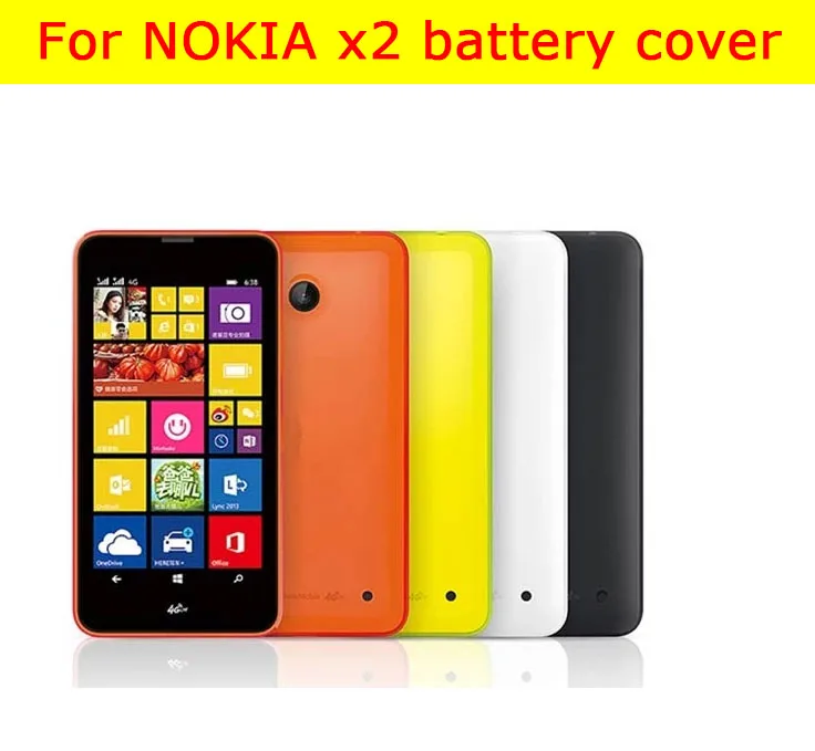 Оригинальный задний корпус для Nokia X2 1013 X2DS 4 3 дюйма задняя крышка батарейного