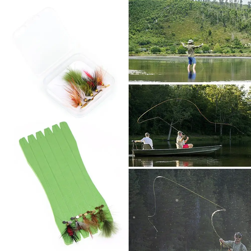 

5pcs/5set Fishing Lures Propeller Fly Hook Luya Fly Fishing Artificial Bait Fly Hook Fur Hook Fly Imitation Fly Fishing Lures