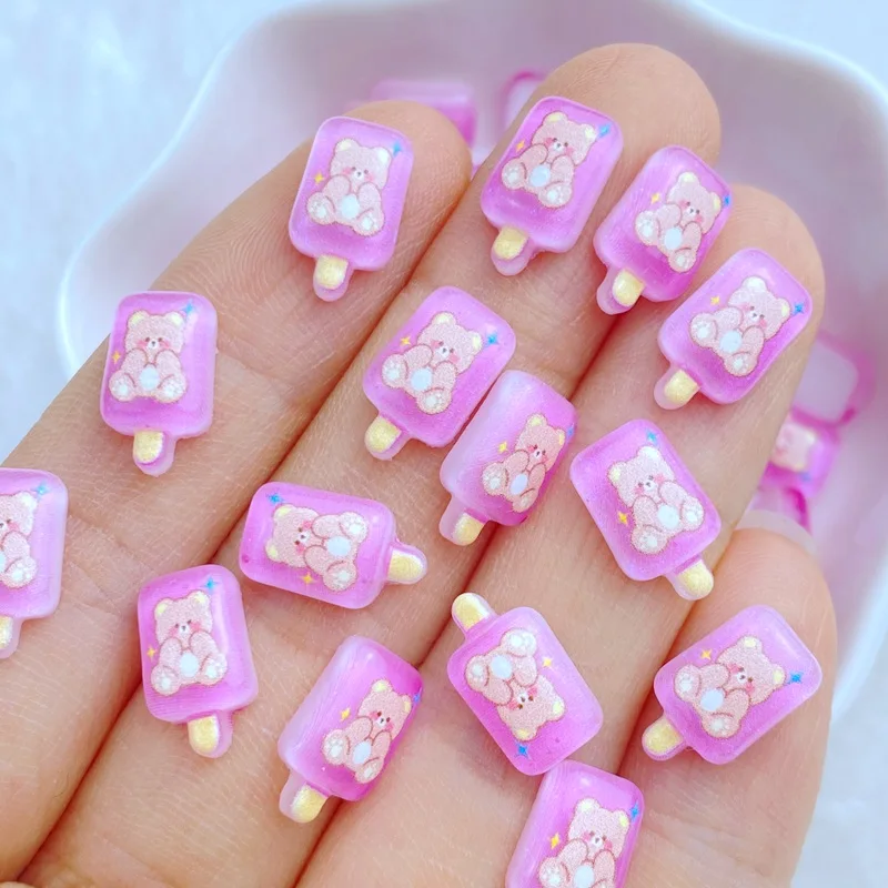 50 шт. детали для украшения волос 7-11 мм