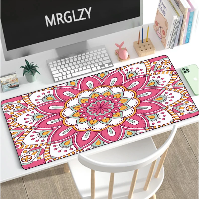 

Waterproof Computer Mouse-pad Smooth Portable Game Laptop MousePad Mandala Pattern Antifouling Large Mause Mat 700x300 Gamer