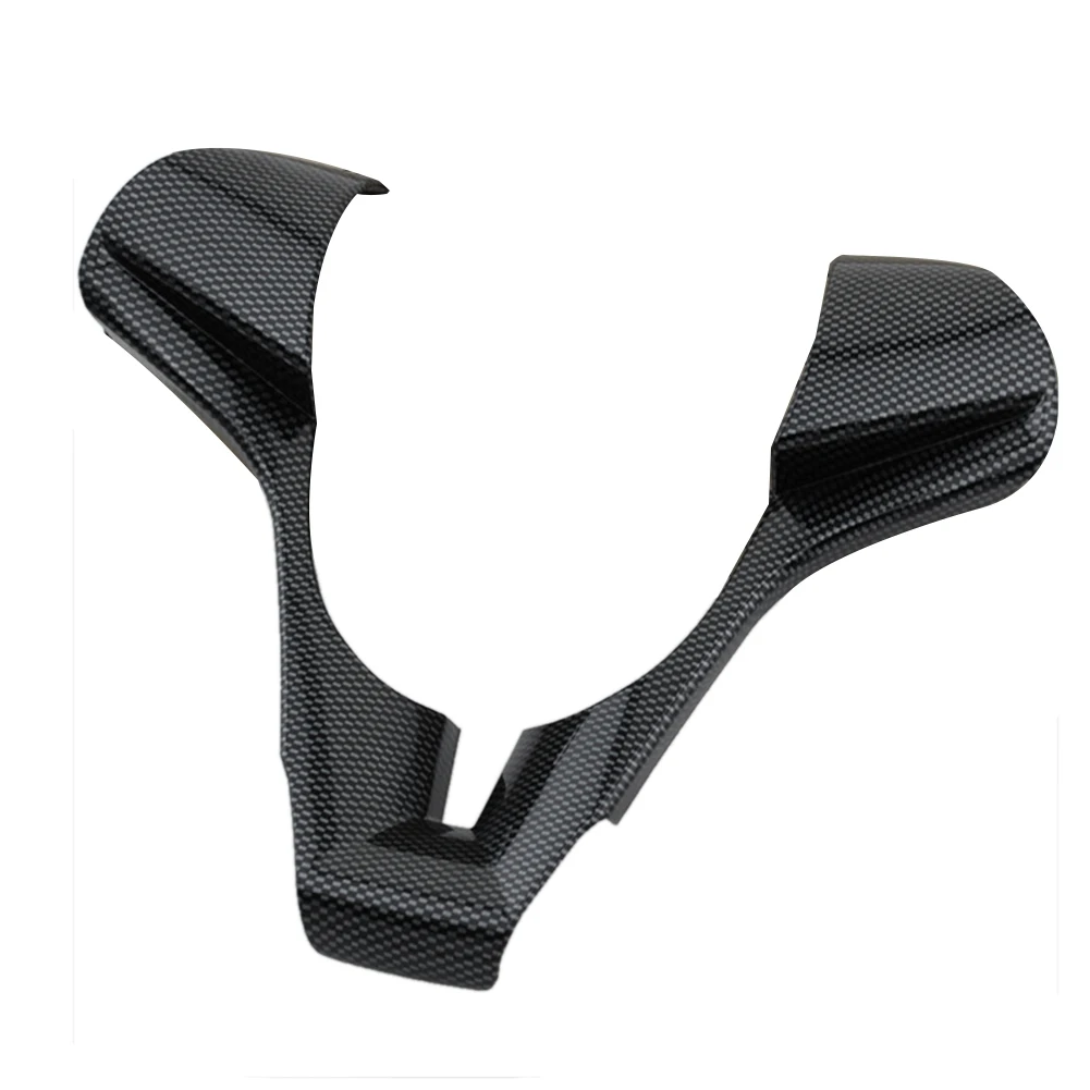 

For Chevrolet Cruze 2009-2015 Car Interior Steering Wheel Cover Trim Carbon Fiber