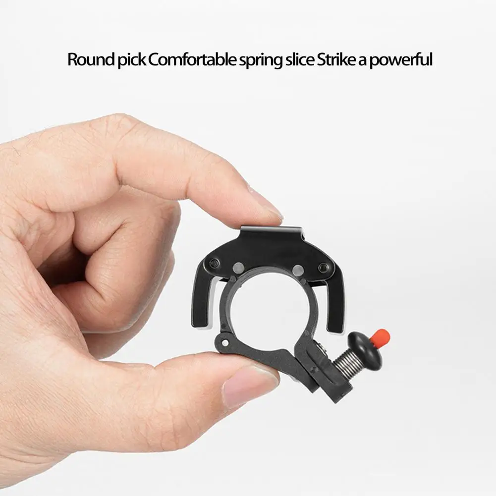 

Звонок для горного велосипеда Высокая децибел мини-размер легкая установка чистый звук легкая сигнализация съемный антикоррозийный водонепроницаемый звонок