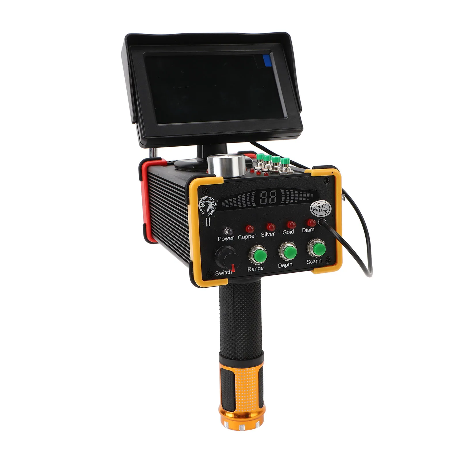 Металлоискатель с дисплеем глубина 15 м 1000