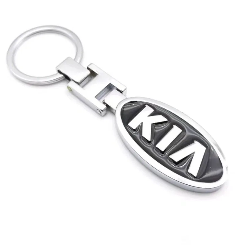 Металлический автомобильный Стайлинг брелок с логотипом для KIA sportage ceed sorento cerato