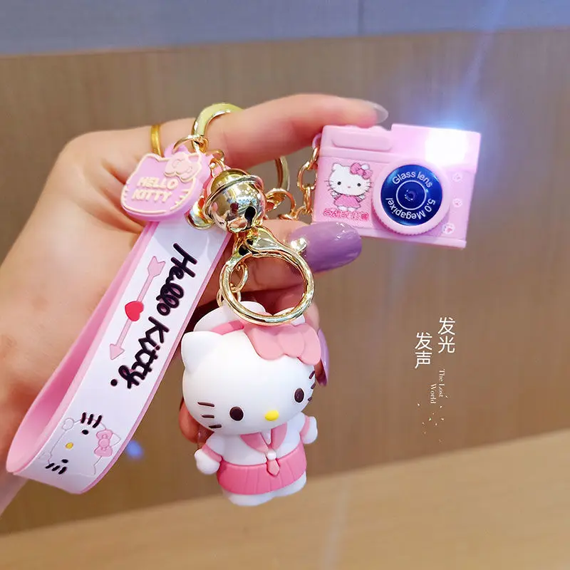 

Sanrio Kawaii брелок Hello Kitty милые творческие трехмерные школьные сумки украшения автомобили