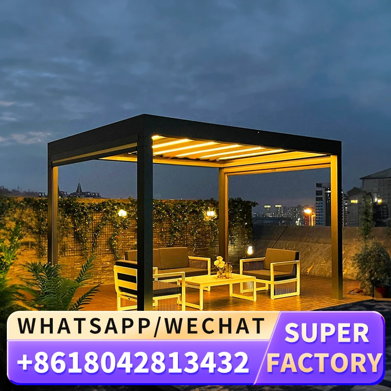 Электрические наружные роликовые жалюзи YISITE автоматическая молния