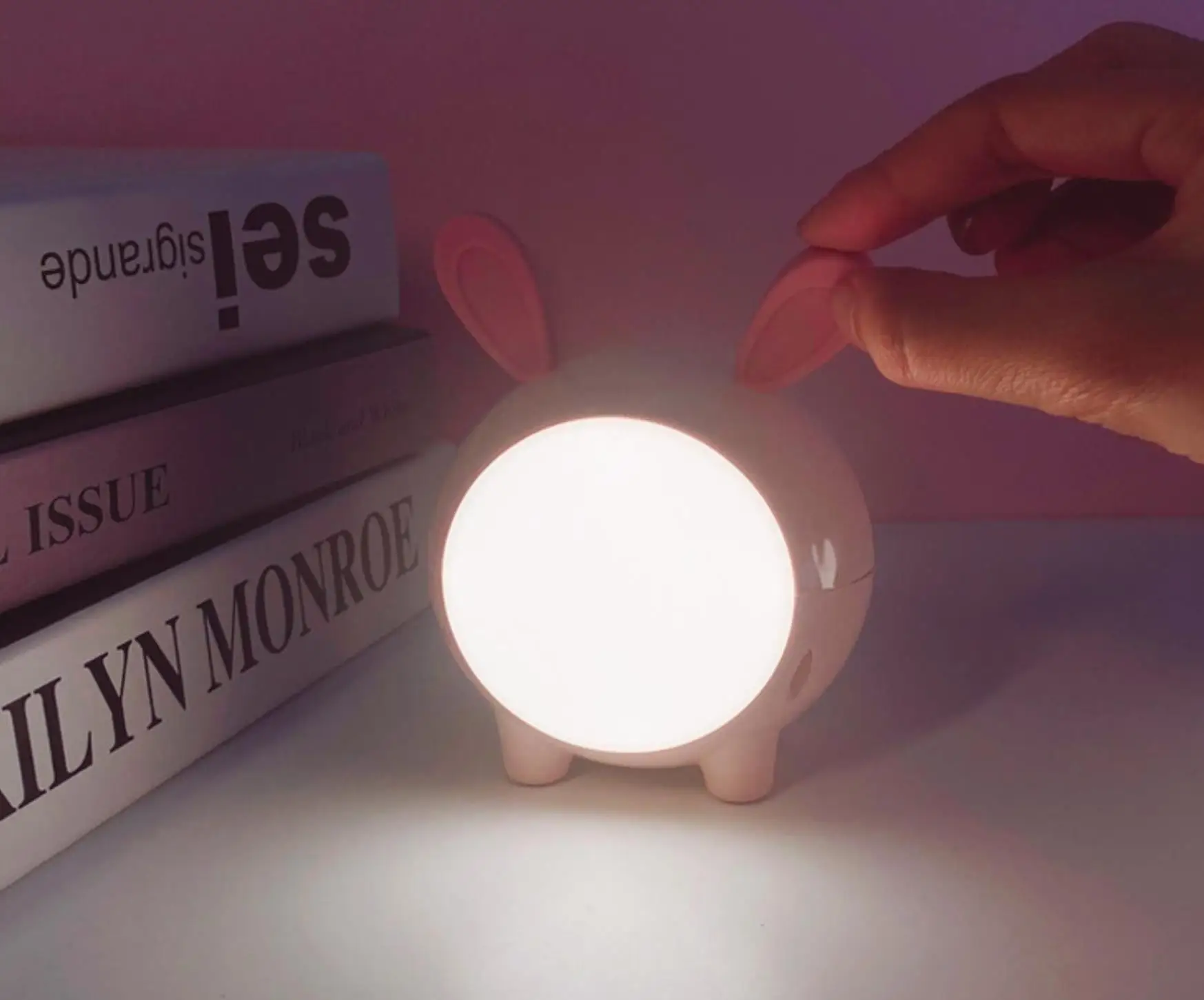 Rechargeable LED Night Light creative eye protection bedroom