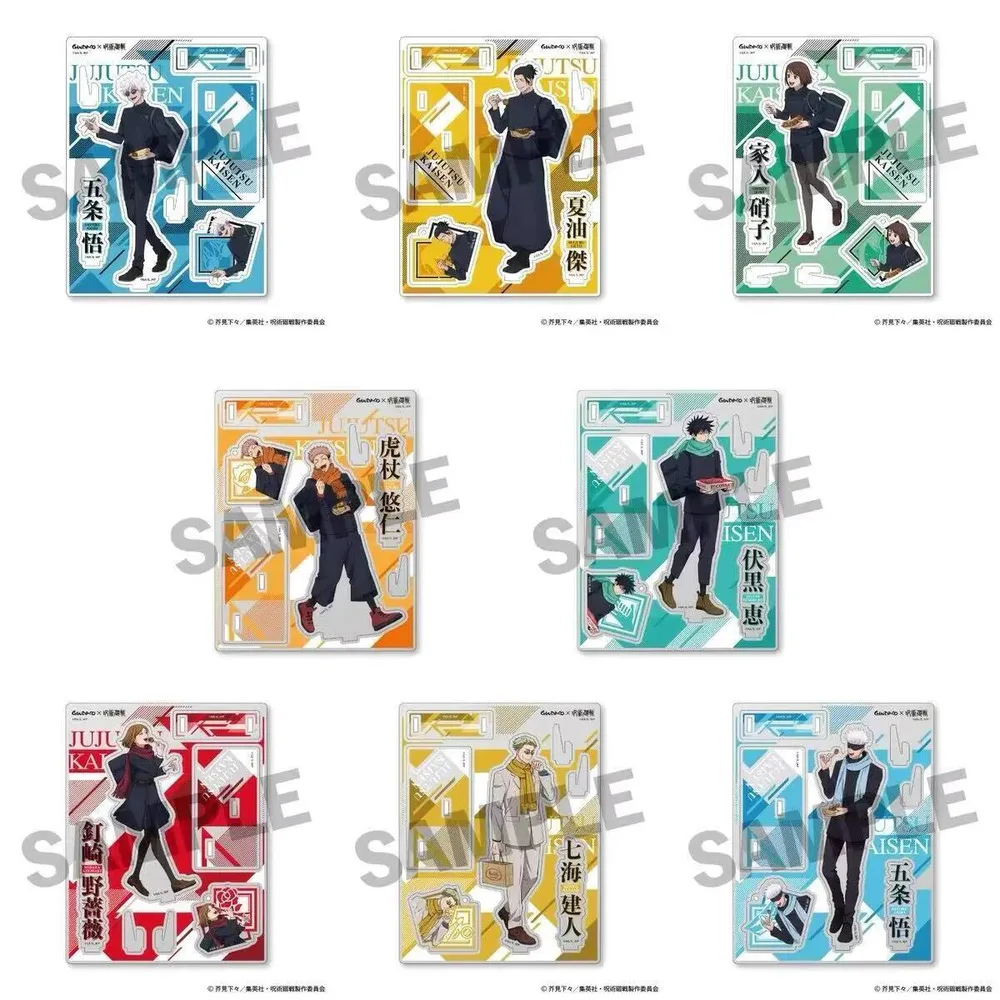 Jujutsu Kaisen Satoru Gojo Nanami Kento Itadori Yuji Takoyaki Фигурка-подставка Акриловая модель Тарелка Косплей Коллекция Настольный декор (art.: 3920cfaba60d0) - 3920cfaba60d0