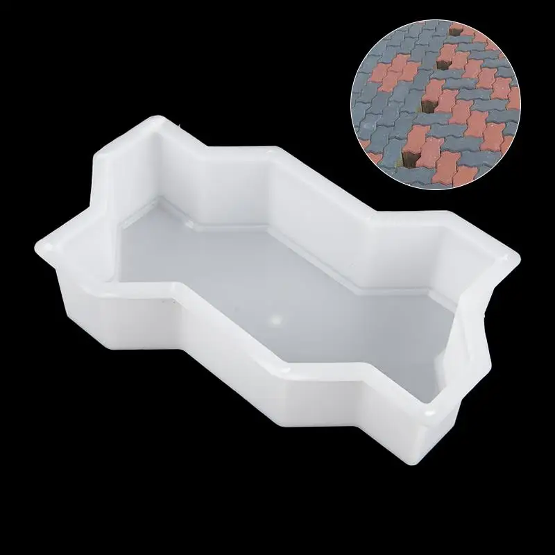 

Цементная антикварная форма для кирпича, квадратная, Садовая, Настенная форма для кирпича, 3D резьба, противоскользящий бетон, пластиковая искусственная