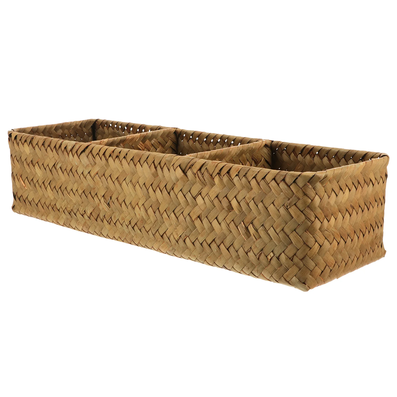 

Storage Basket Baskets Woven Wicker Organizer Seagrass Bins Bathroom Rattan Box Smallhyacinth Makeup Tray Toiletpaper Sundries