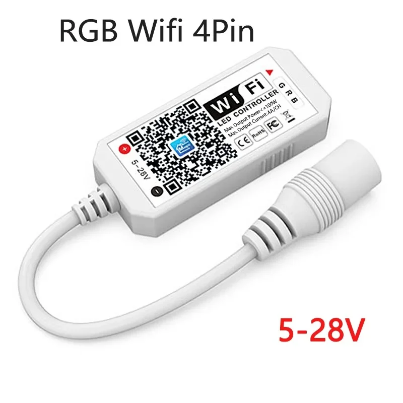 

RGBW Bluetooth/WIFI контроллер для светодиодной ленты