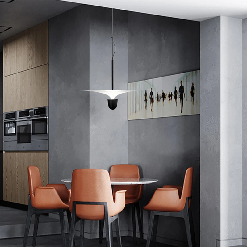 Винтажный подвесной светильник скандинавский простой минималистичный