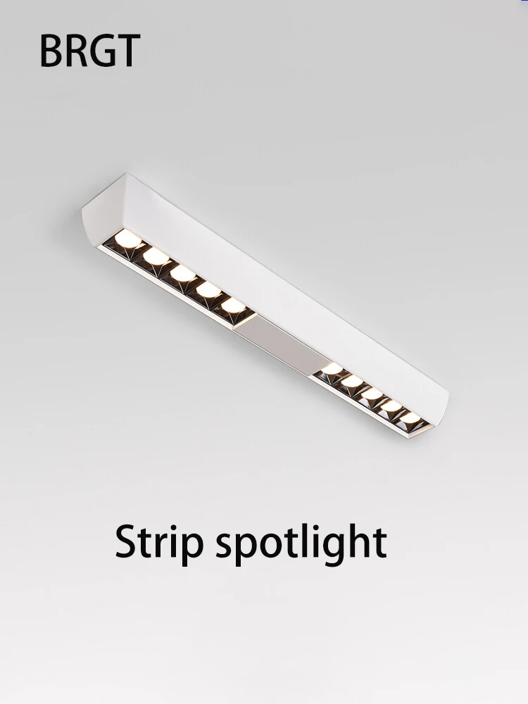 Линейный Точечный светильник BRGT с поверхностным креплением полоска длинными