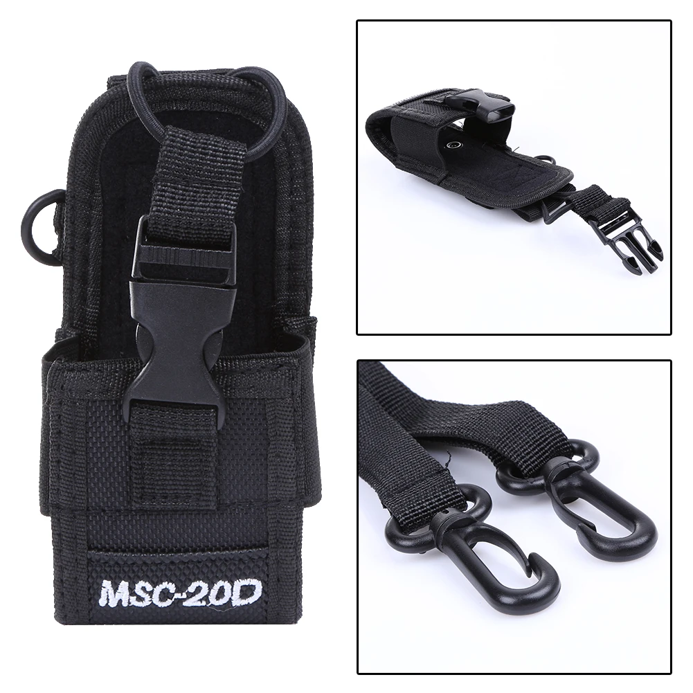 

MSC-20D Walkie talkie Bag Case Holder for Kenwood BaoFeng UV-5R BF-888S Walkie Talkie TYT Wouuxn Two Way Radio Case Holder
