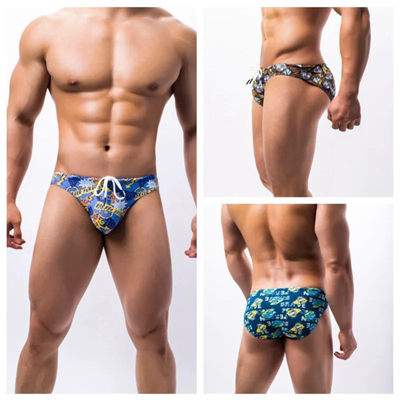 

Sexy Bikini Trendy Swimming Pants Men's Triangle Underwear
