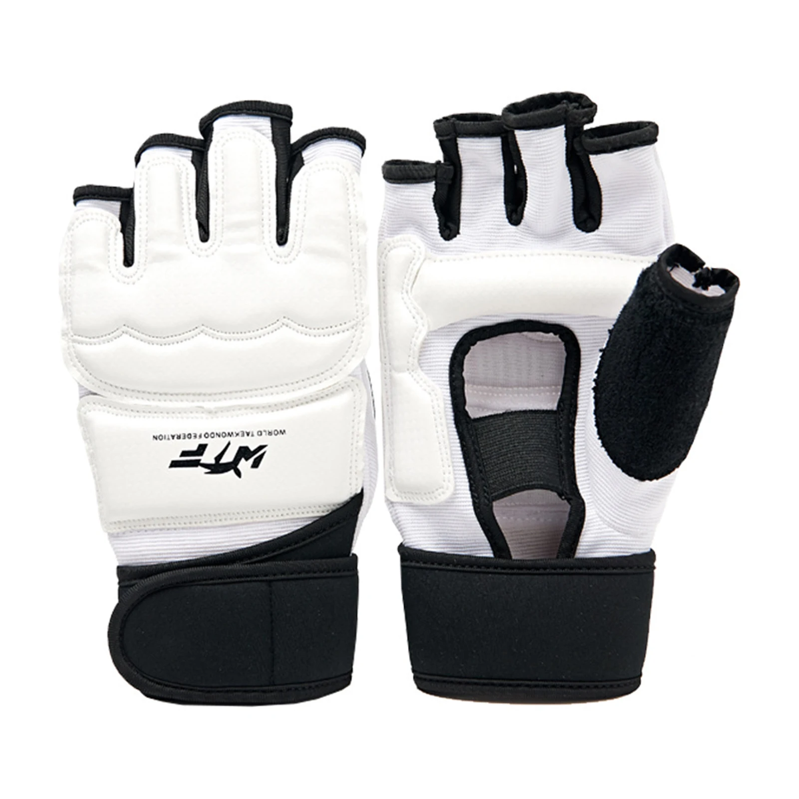 

Боксерские перчатки на полпальца, детские кожаные перчатки, боксерский мешок для карате, для тхэквондо, MMA, тайские тренировочные перчатки для кикбоксинга