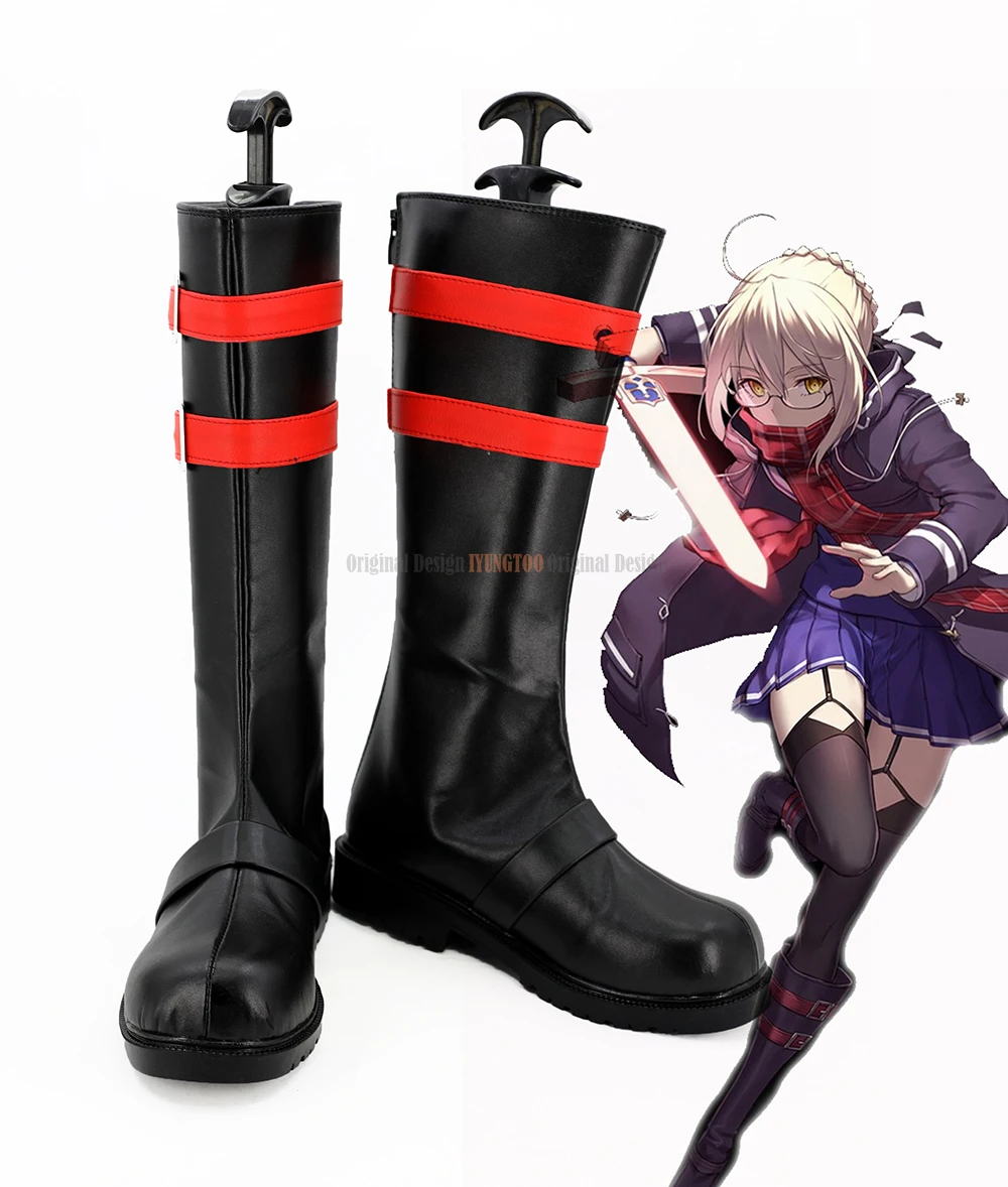 Обувь для косплея FGO X 30 обувь на плоской подошве сделанная заказ |