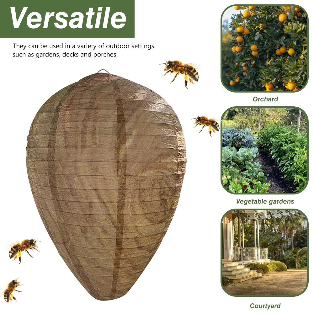 Водонепроницаемый Искусственный Пчелиный Гнездо Приманка Подвесная Ловушка Для