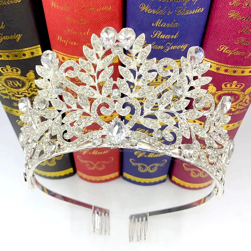 Bridal Jewelry Headdress Crown Wedding Party Accessories  Rhinestone