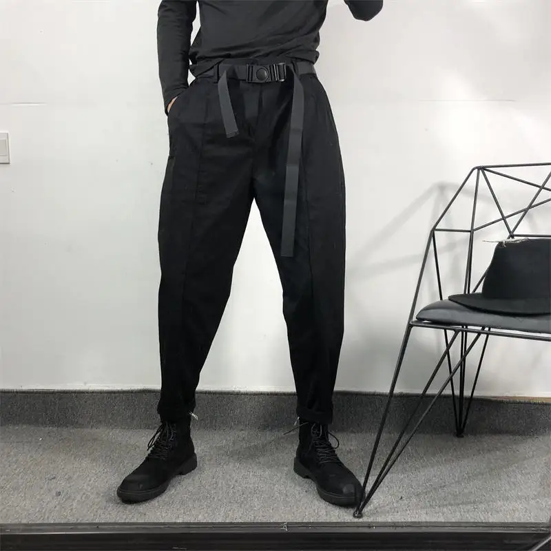 Fashionable, Loose, Street Style Overalls, Men's Spring And Autumn New Style, Thin And Versatile Straight Tube Casual Pants