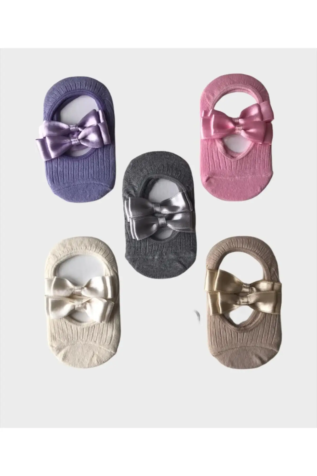 

Детские носки балерины 5 'li для маленьких девочек