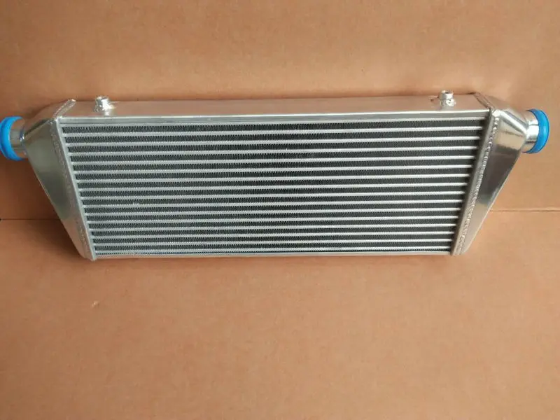 Универсальный передний алюминиевый интеркулер 710*251*69 мм 56 впускной/выпуск с