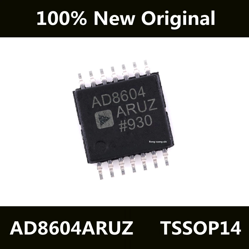 

Новый оригинальный AD8604ARUZ AD8604ARU AD8604A AD8604 прецизионный операционный усилитель IC Packaging TSSOP-14