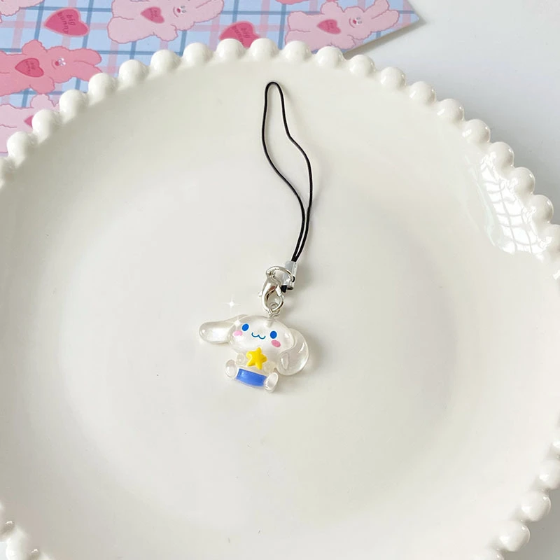 Подвеска для телефона Kuromi Cinnamoroll 6 шт