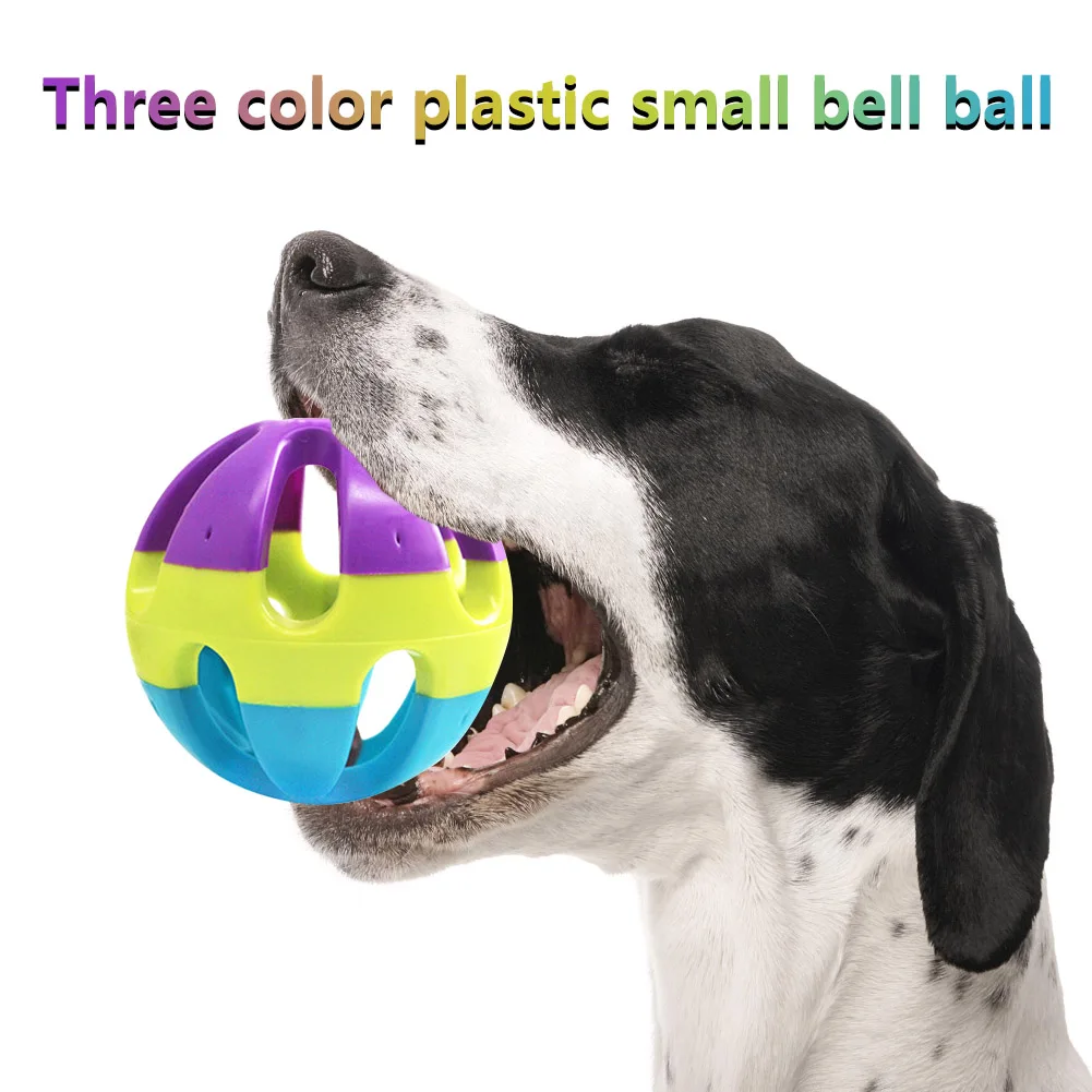 

Plastic Cat Kitten Pet Play Balls With Jingle Bell Pounce Rattle Toy Plush Cat Toy Set Cat Toys Interactive Mimi Pet Supply