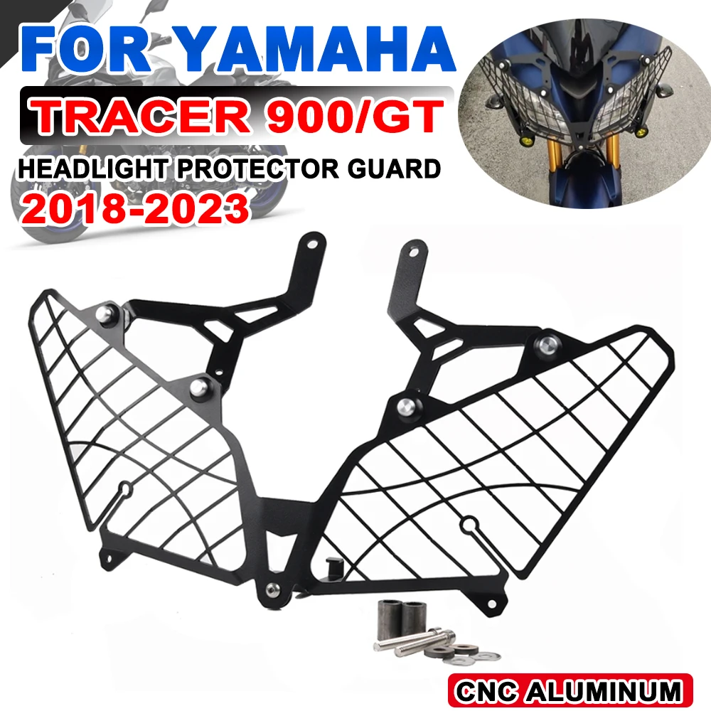 

Защита фары мотоцикла для YAMAHA Tracer 900GT 900 GT Tracer900 2018-2023, аксессуары, защитная накладка на гриль