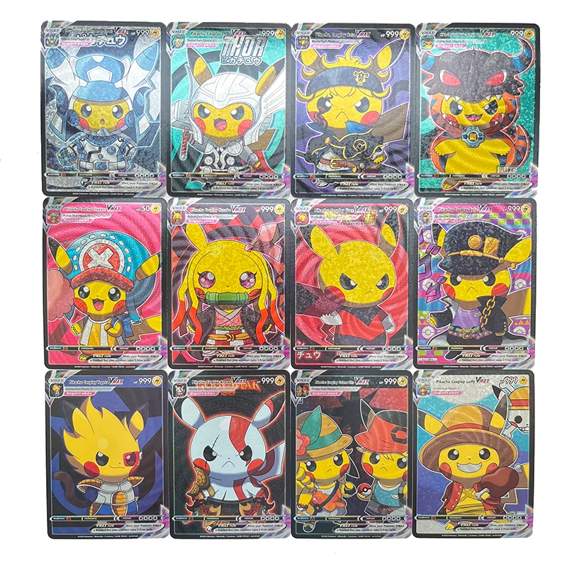 

Pokemon Card 55pcs/set Cosplay Anime Game Cards Hobby Collectibles Collection High Quality Super Flash Gift