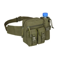 military tactical waist bag fanny pack edc water bottle pouch men waterproof outdoor sports running hunting fishing hiking bags